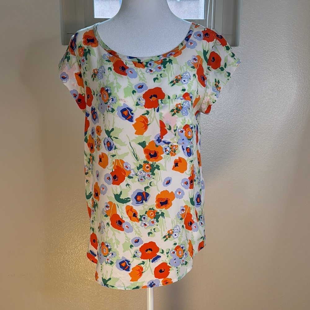 Joie Poppy Floral Print Women's Top